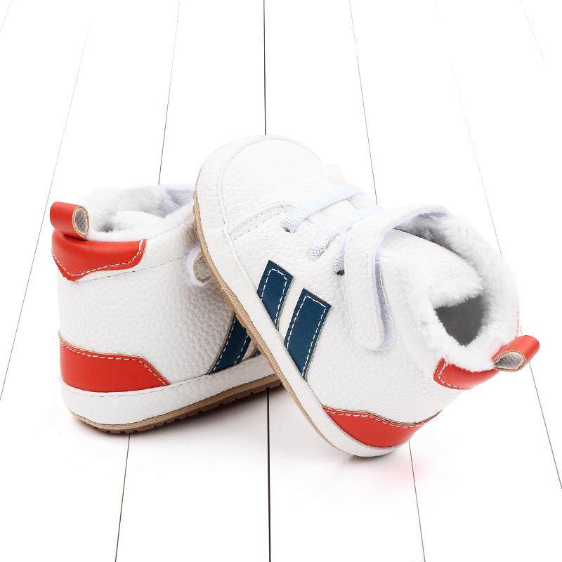 Sports Soft-sole Cotton Shoes High-top Baby Shoes Baby' Sports Soft-sole Cotton Shoes High-top Baby Shoes Baby's Shoes J&E Discount Store