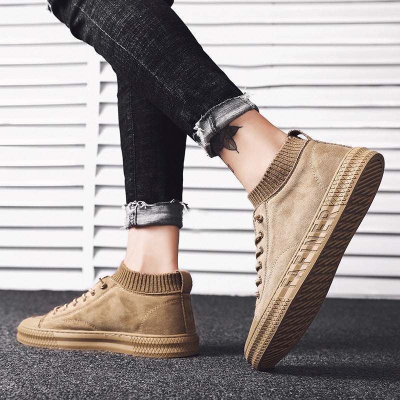 breathable low heel shoes men' Lace-up breathable low heel shoes men's shoes J&E Discount Store