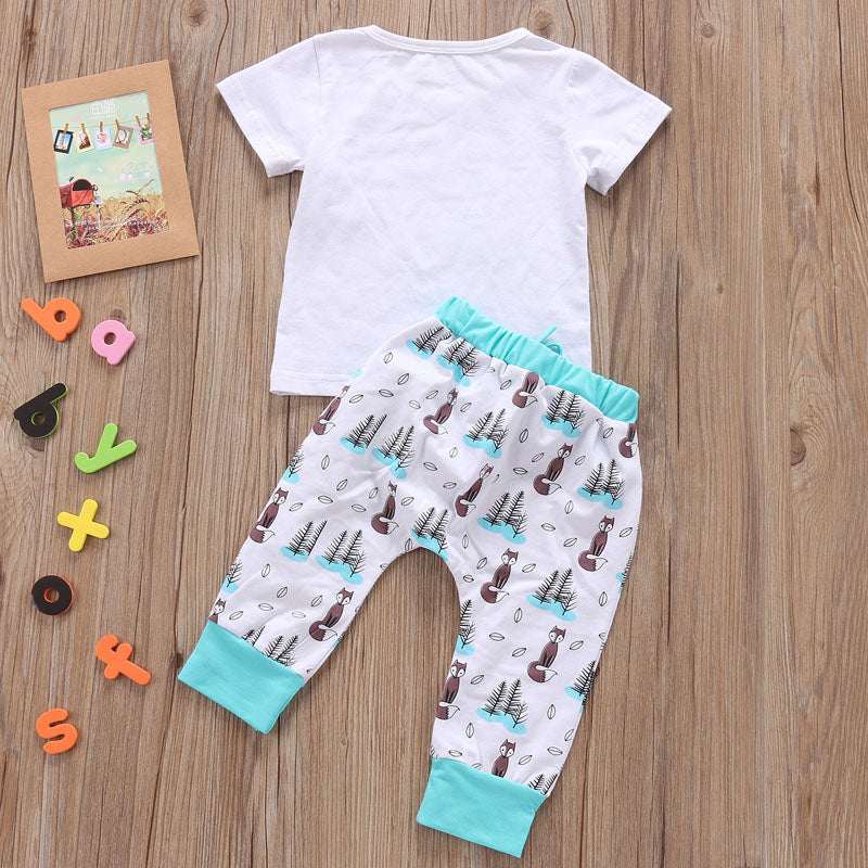 -shirt +Pants Unisex Newborn Set T-shirt +Pants Unisex J&E Discount Store
