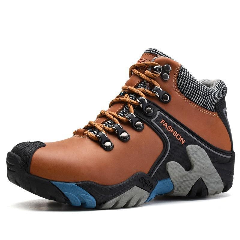 Men' Men'S High-Top Non-Slip And Wear-Resistant Outdoor Hiking Shoes J&E Discount Store