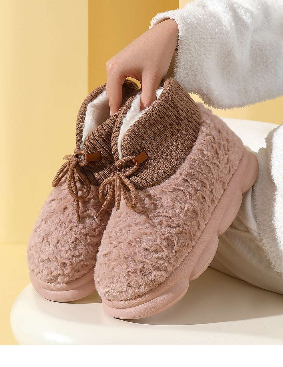 Outer Wear Plush Cotton-padded Shoes Outer Wear Plush Cotton-padded Shoes J&E Discount Store