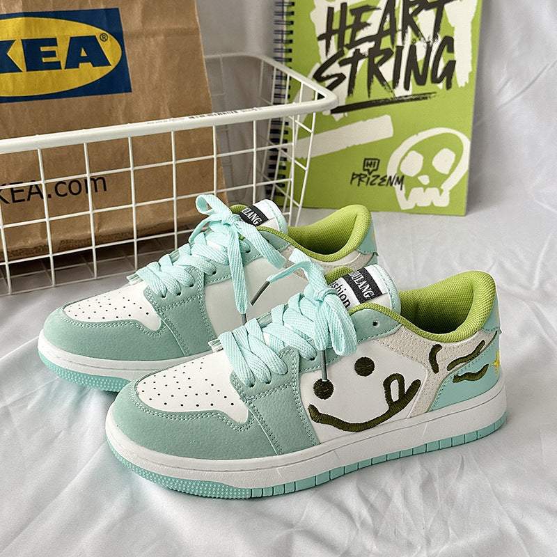 Mint Green Leisure Skateboard Shoes Mint Green Leisure Skateboard Shoes J&E Discount Store