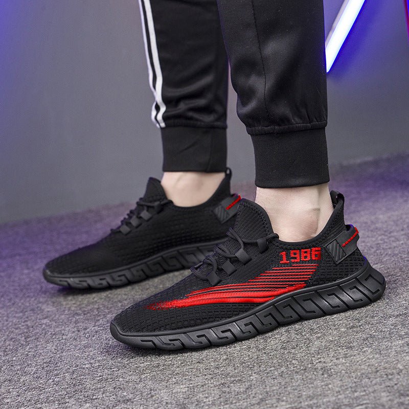 1986 Flying Woven Breathable Running Men's Sports Shoes - J&E Discount Store