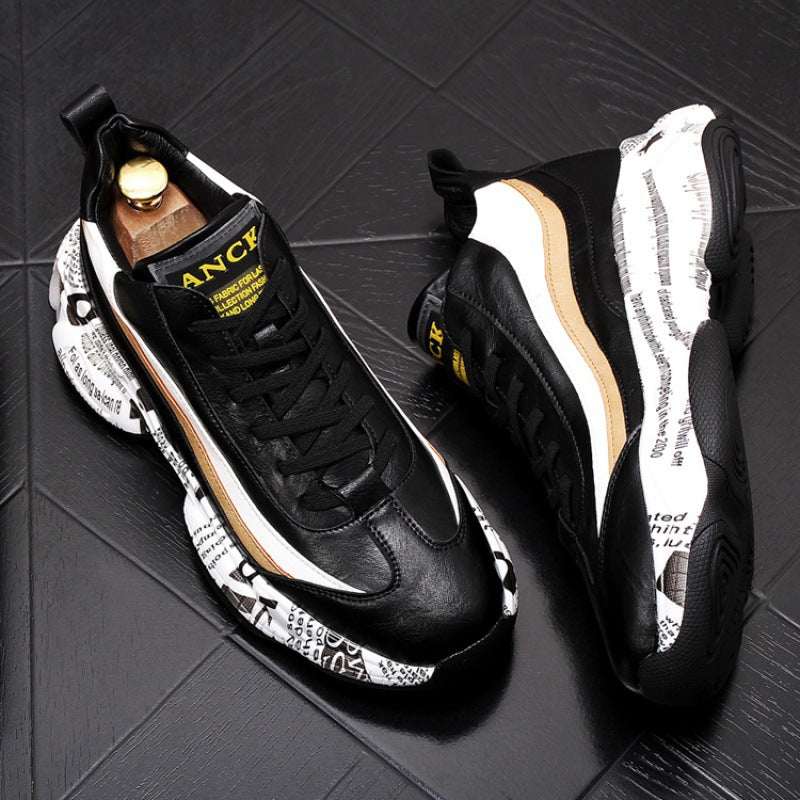 Men' Men's High-top Sports Daddy Sneakers J&E Discount Store