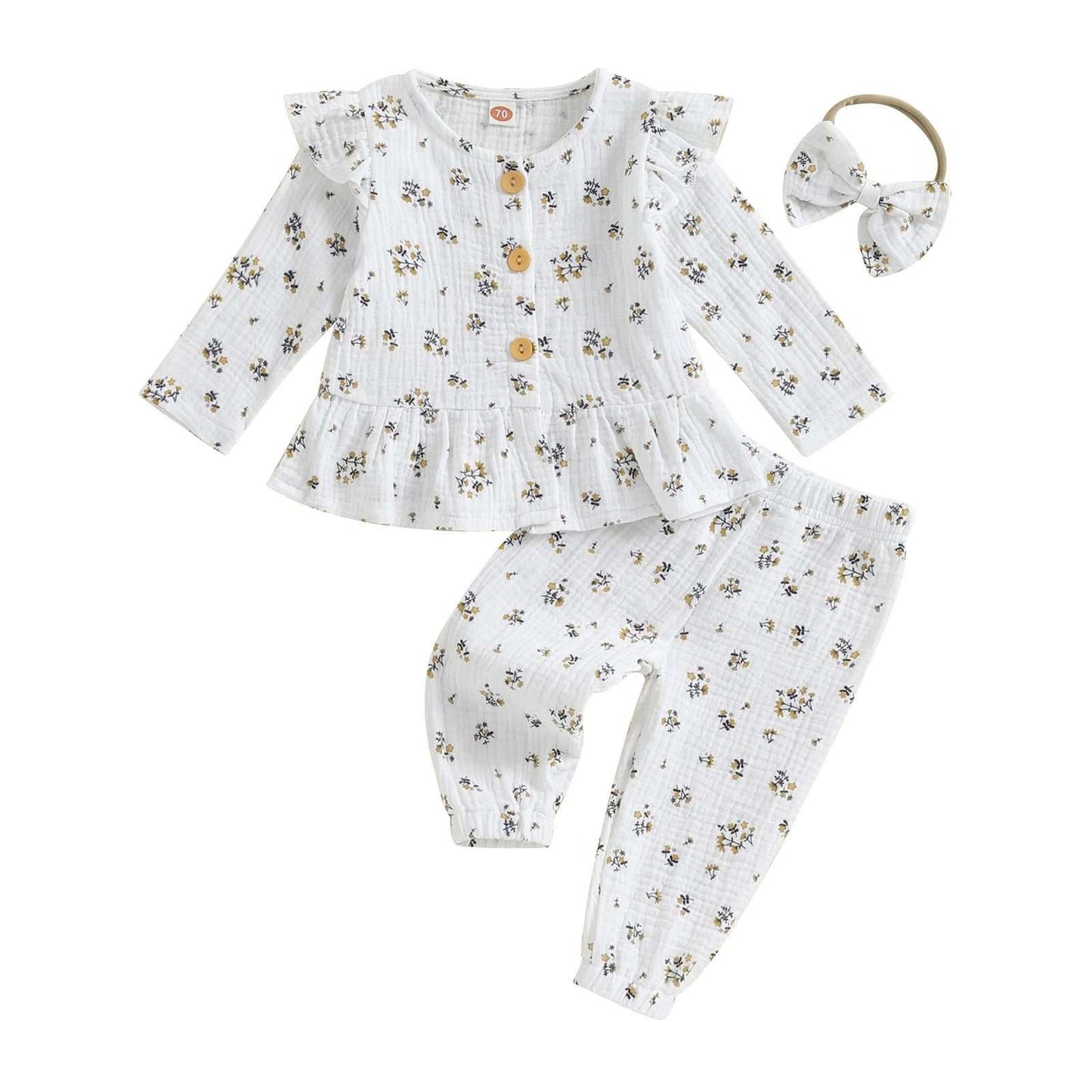 Thin Cotton Long-sleeve Set Home Wear Thin Cotton Long-sleeve Set Home Wear J&E Discount Store