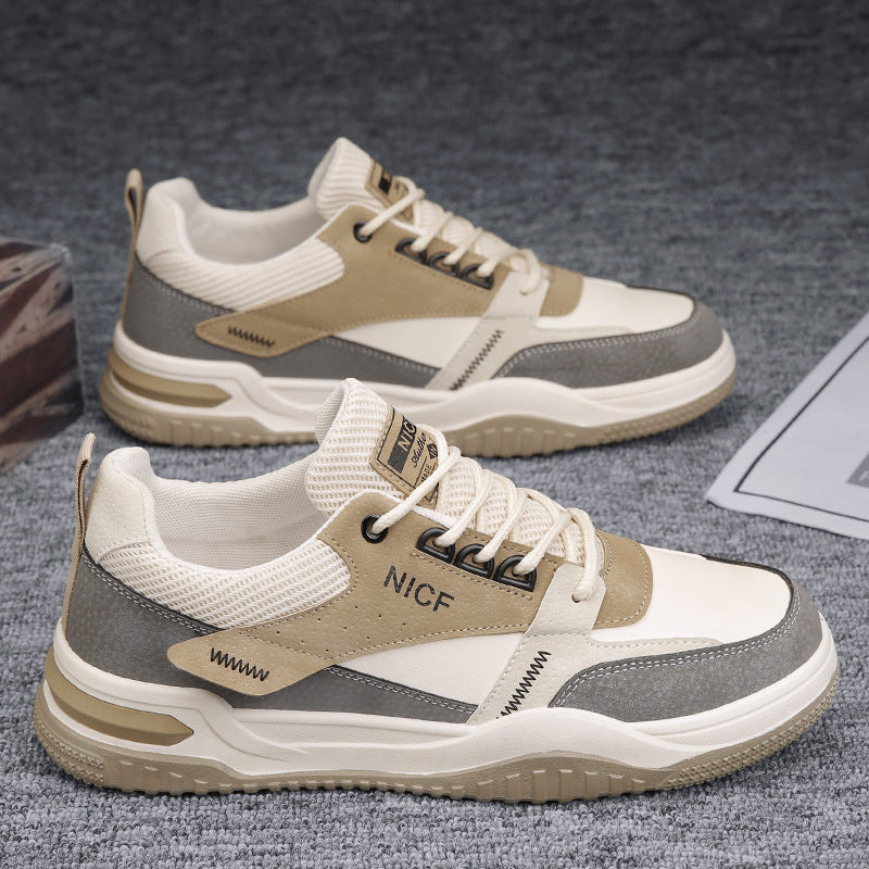 Mens Fashion Casual Leather Surface Waterproof Mens Fashion Casual Leather Surface Waterproof Non-slip Labor Protecti J&E Discount Store