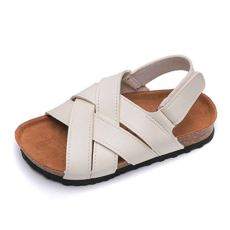 -Slip Boy Shoes Summer Children's Cork Sandals Non-Slip Boy Shoes J&E Discount Store