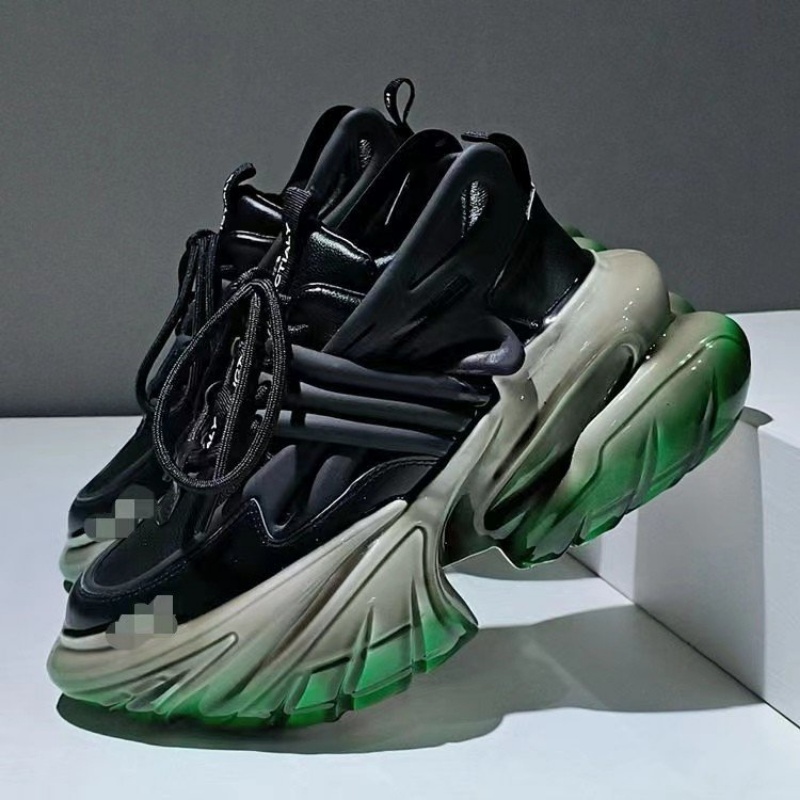 Women' Women's Fashion Casual Leather Thick-soled Old Man Shoes J&E Discount Store