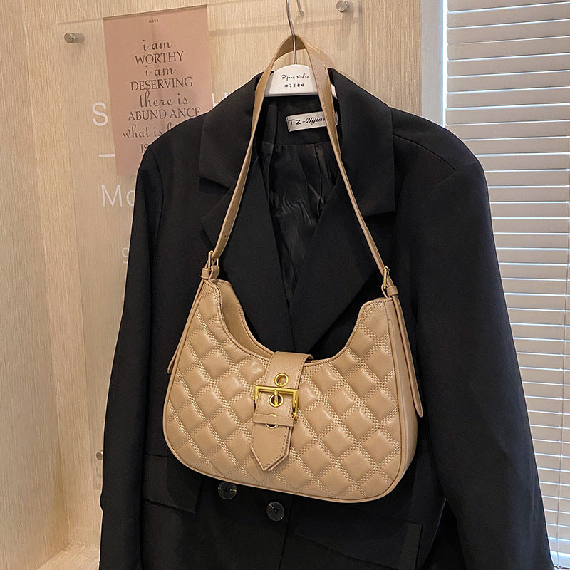 Special-interest Design Diamond Embroidery Thread Bag Fall Winter Popular Special-interest Design Diamond Embroidery Thread Bag Fall Winter Popu J&E Discount Store