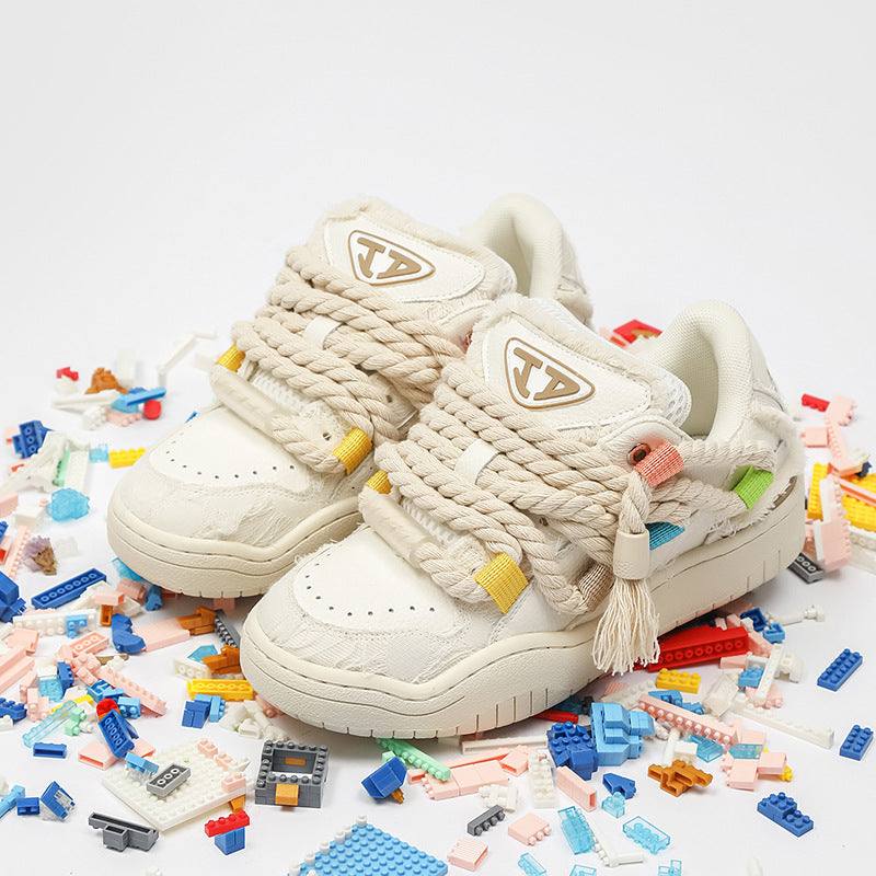 Thick Bottom Versatile Casual Breathable Sneaker Thick Bottom Versatile Casual Breathable Sneaker J&E Discount Store