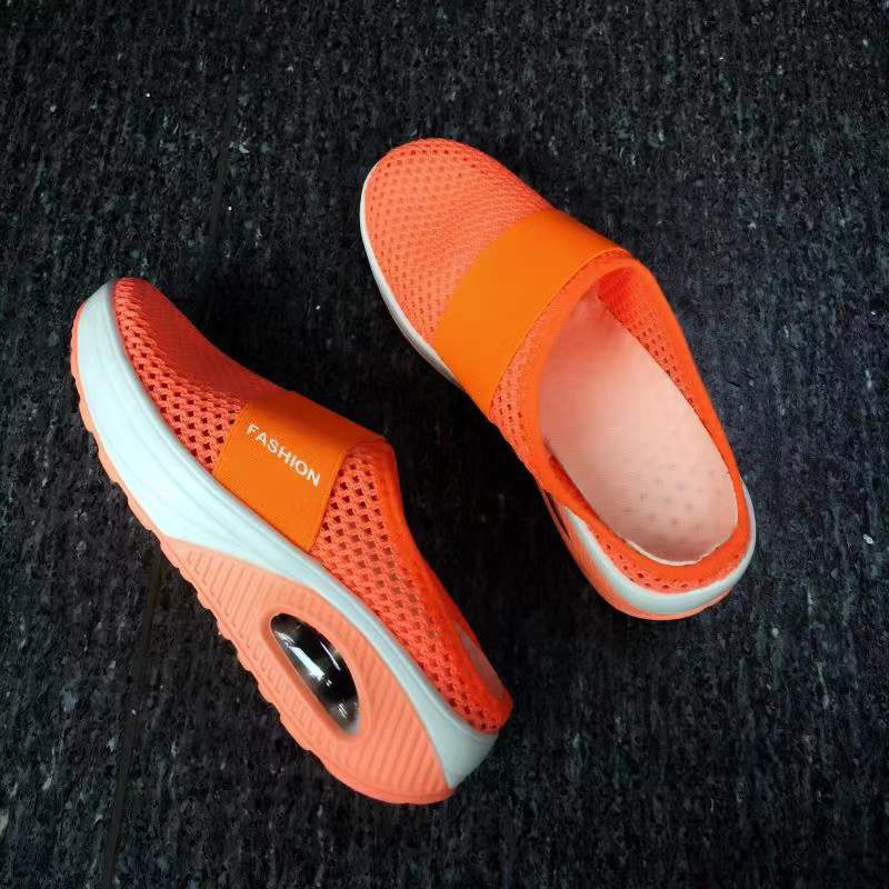 Casual Canvas Shoes Women's Fashionable Heel-less Casual Canvas Shoes J&E Discount Store