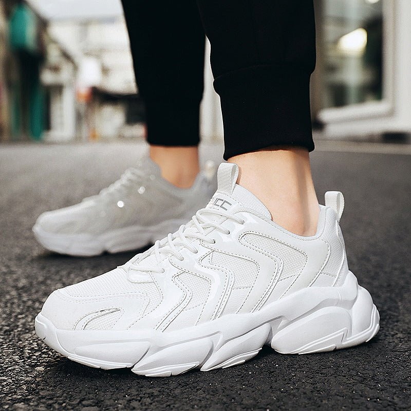 -match Casual Sports Running Black Increased Mesh Tide Shoes All-match Casual Sports Running Black Increased Mesh Tide Shoes J&E Discount Store