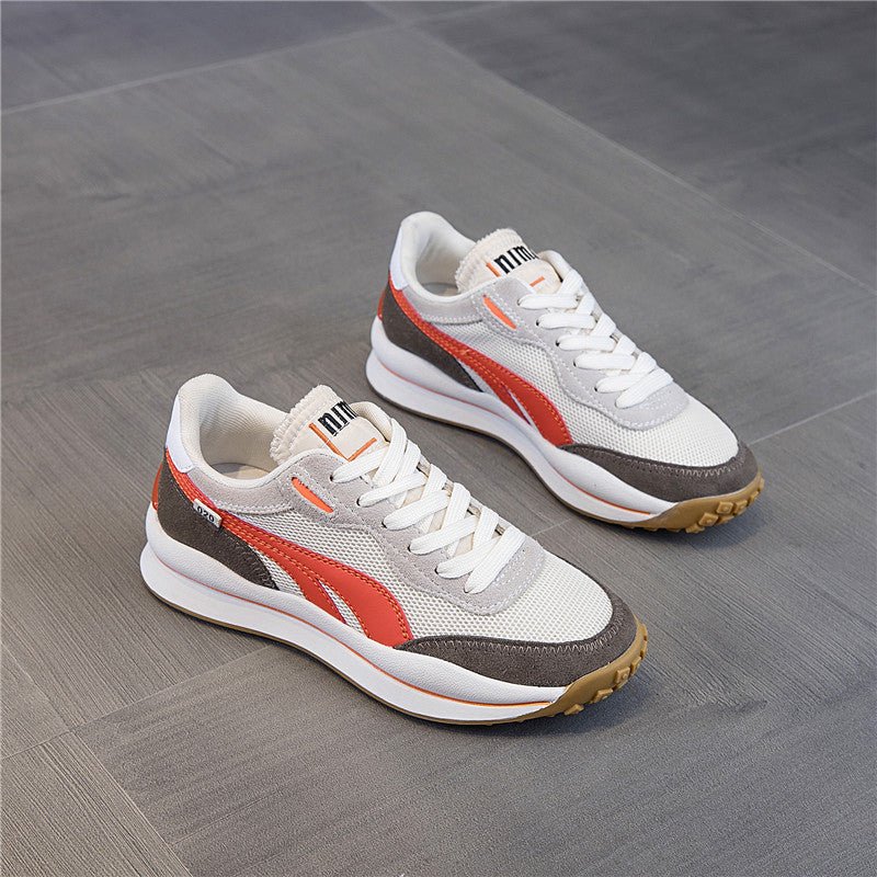 -match Shallow Mouth Sneakers Women' All-match Shallow Mouth Sneakers Women's Thick-soled Breathable J&E Discount Store