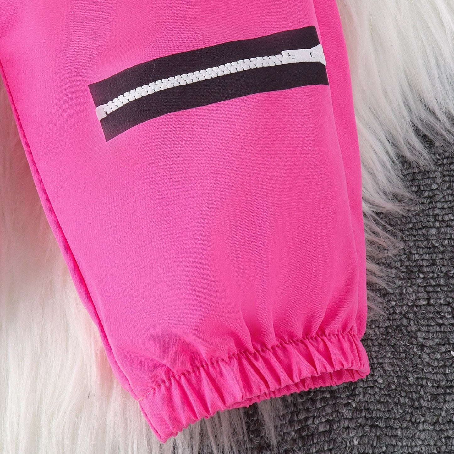 Winter High Collar Letters Printing Suit Autumn And Winter High Collar Letters Printing Suit J&E Discount Store