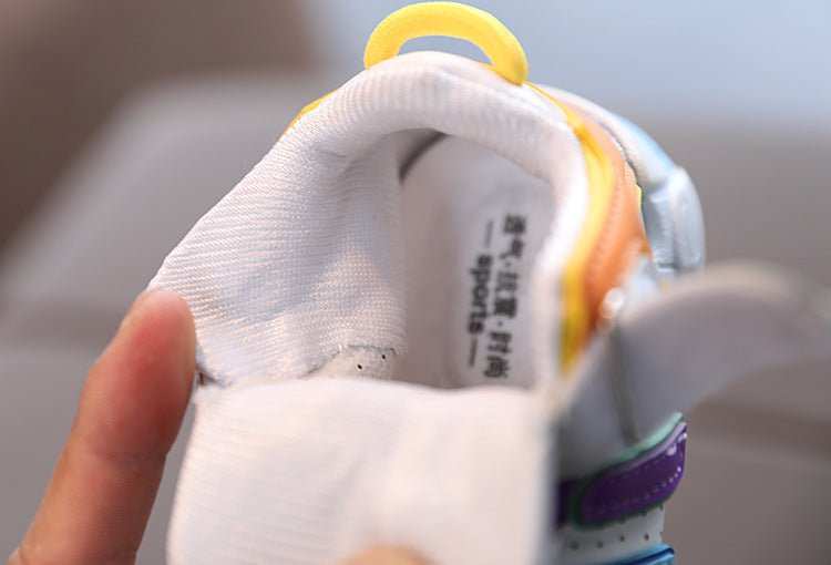 Soft Bottom Leather Surface Breathable Sneaker Children's Soft Bottom Leather Surface J&E Discount Store