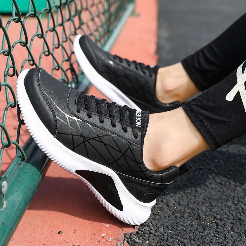 Casual Leather Sports Casual Running Shoes - J&E Discount Store