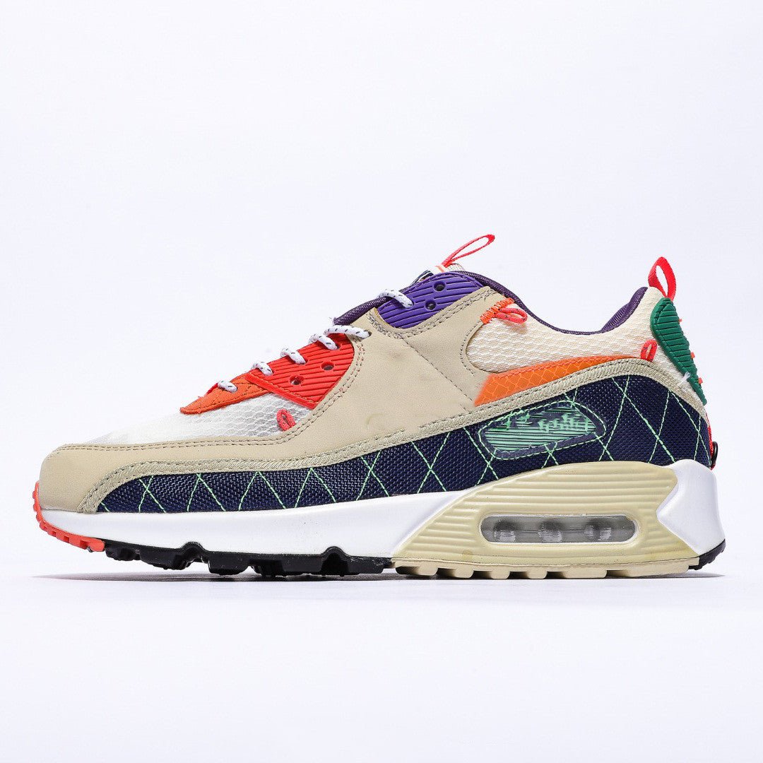 Color Stitching Sports Shoes Rear Air Cushion - J&E Discount Store