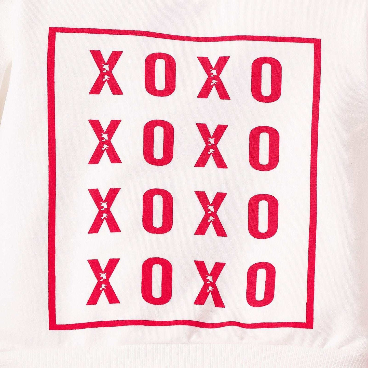 Long Sleeve Printed Letters Sweater Trousers Suit Long Sleeve Printed Letters Sweater Trousers Suit J&E Discount Store