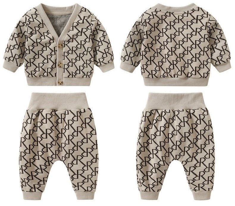 Designer Cardigan R Two-piece Pants - J&E Discount Store