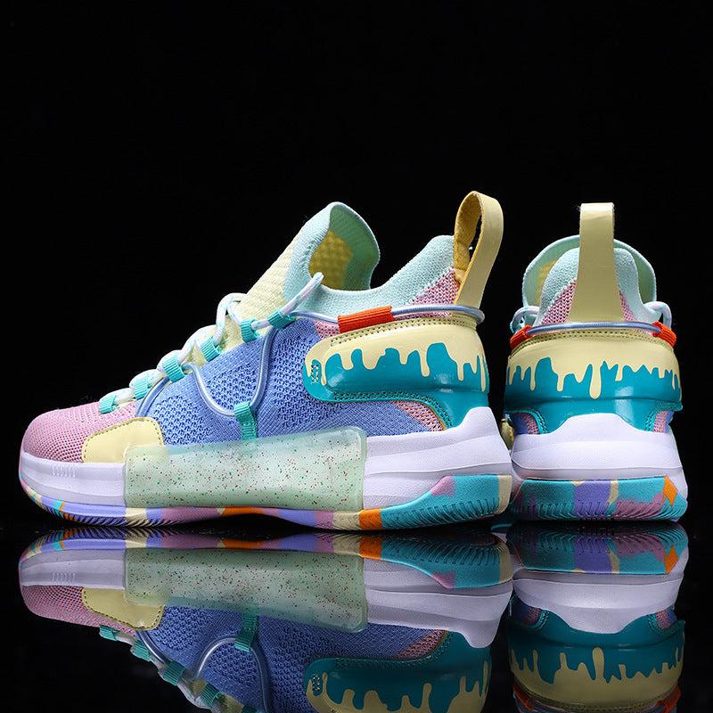 Fashion Breathable Wear-resistant Shock-absorbing Anti-skid Sports Casual Shoes Fashion Breathable Wear-resistant Shock-absorbing Anti-skid Sports Cas J&E Discount Store