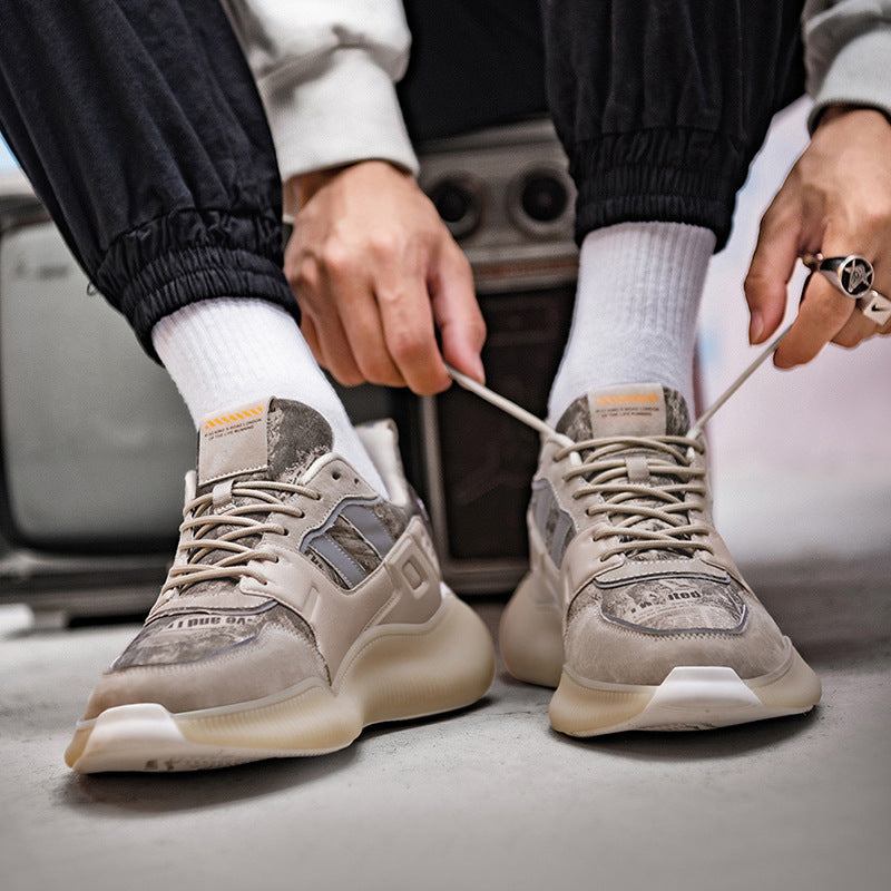 Men' Men's Outdoor Platform Low-top Sports Running Shoes J&E Discount Store