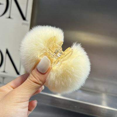 Elegant Pompons Barrettes Back Head Elegant Pompons Barrettes Back Head J&E Discount Store 