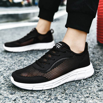 Shoes Summer Breathable Hollow Mesh Sports Shoes Net Shoes Men's Shoes Summer Breathable Hollow Mesh Sports Shoes J&E Discount Store 