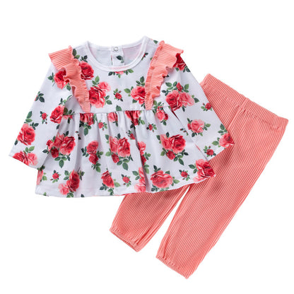 Girls Baby Doll Shirt and Pant Set