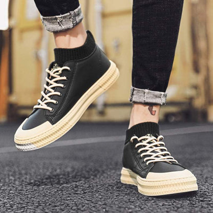 breathable low heel shoes men' Lace-up breathable low heel shoes men's shoes J&E Discount Store 