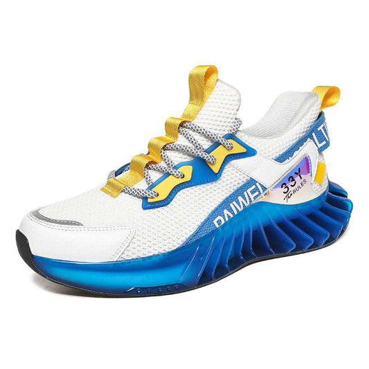 Youth Breathable Shock Absorption Reflective Running Fitness Travel Shoes Large Blade Shoes Sports Shoes Men'S Youth Breathable Shock Absorption Reflective Runnin J&E Discount Store 