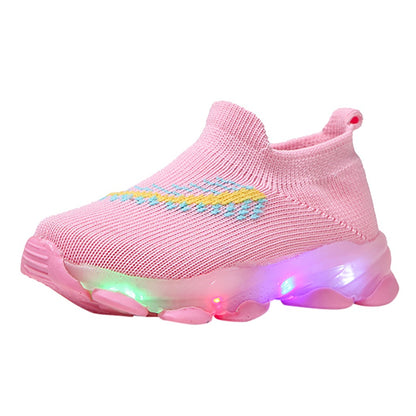 Sensor Light Led Light Socks Shoes Boys Sensor Light Led Light Socks Shoes Boys And Girls Light Shoes J&E Discount Store 