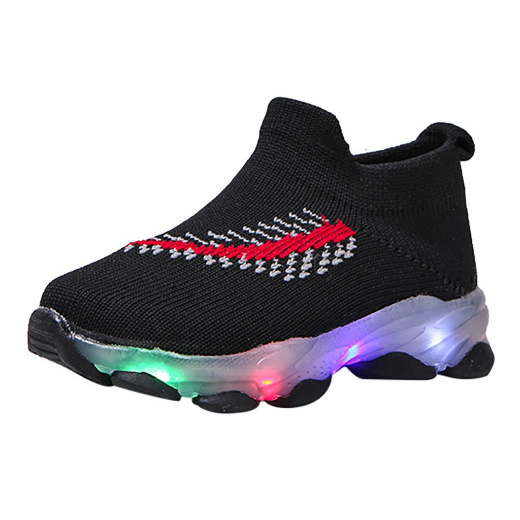 Sensor Light Led Light Socks Shoes Boys Sensor Light Led Light Socks Shoes Boys And Girls Light Shoes J&E Discount Store 