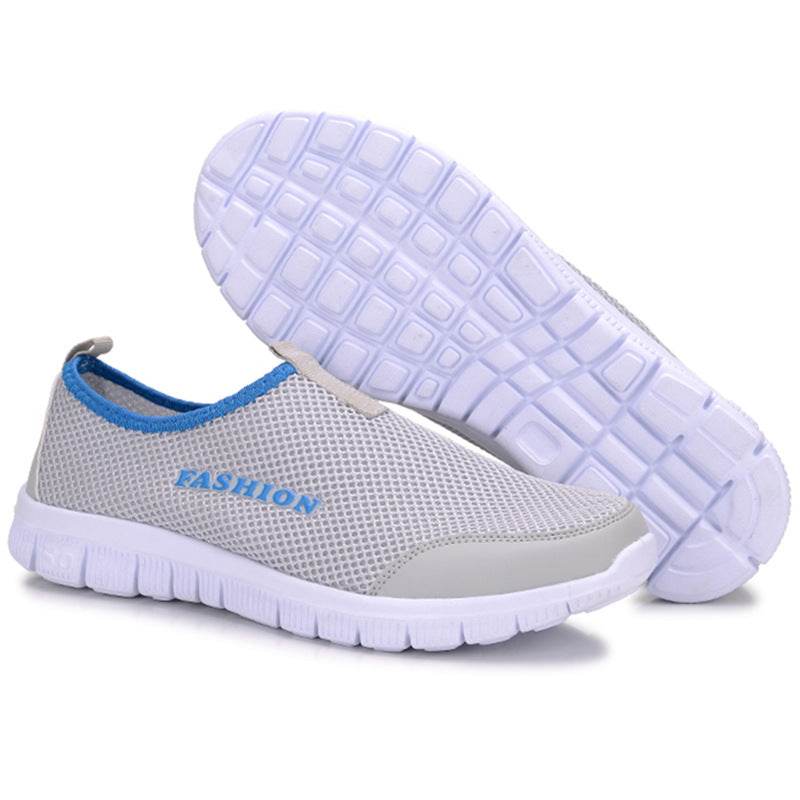 Sports Casual Shoes Korean Couple Large Size Sneakers Net Shoes Men'S Shoes Breathable Shoes Single Shoes Mesh Shoes Men'S S J&E Discount Store 