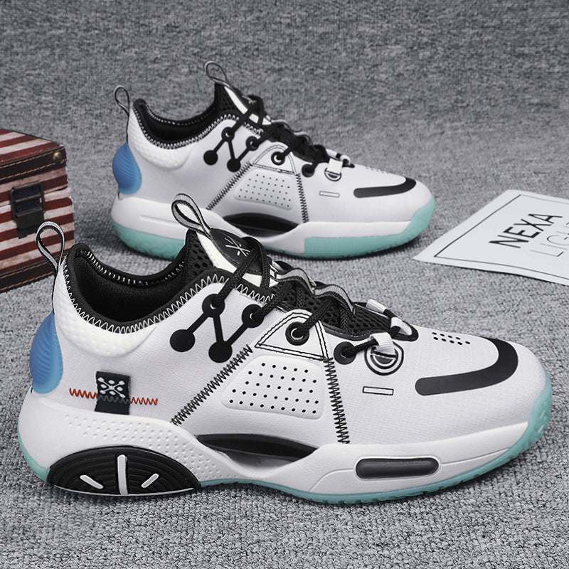 Textile Basketball Sneakers Textile Basketball  Sneakers J&E Discount Store 
