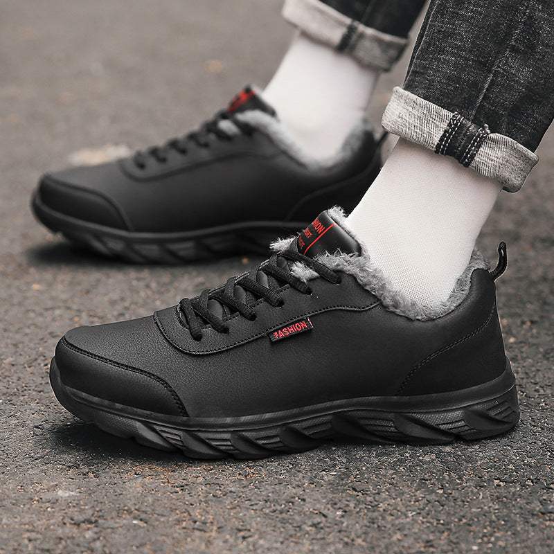 Men Sneakers Winter Warm Sports Shoes Men Sneakers Winter Warm Sports Shoes With Plush J&E Discount Store 