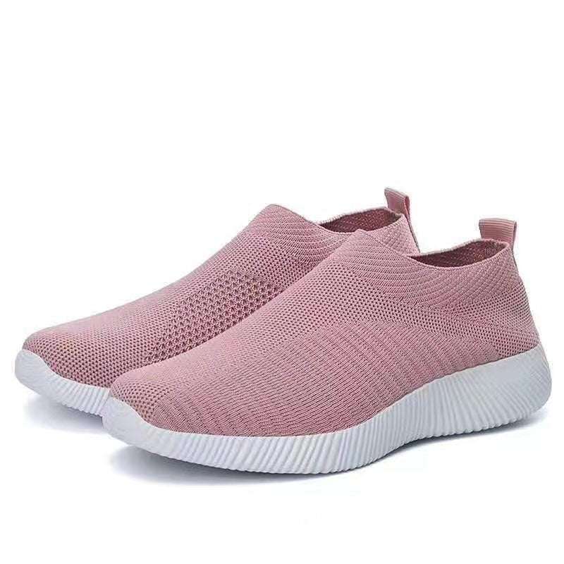 Mesh White Shoes Black Casual Sneakers Flying Knit Sneakers Men's Mesh White Shoes Black Casual Sneakers J&E Discount Store 