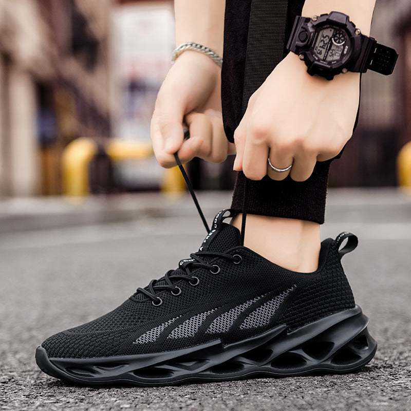 Mens Fashion Breathable Mesh Running Sports Shoes Mens Fashion Breathable Mesh Running Sports Shoes J&E Discount Store 