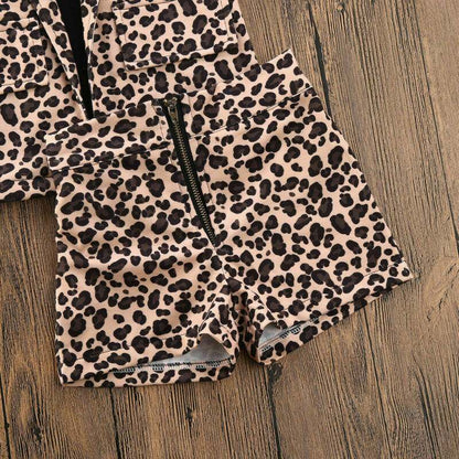 Leopard print suit Leopard print suit for children J&E Discount Store 
