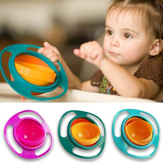 360 Rotate Universal Spill-proof Bowl Dishes - J&E Discount Store
