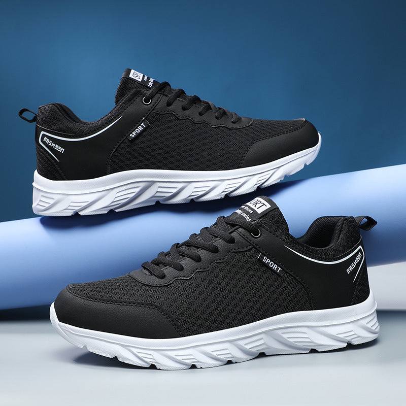 Shoes Mesh Casual Solid Soft Sole Large Size Sports Shoes Men's Shoes Mesh Casual Solid Soft Sole Large Size J&E Discount Store 