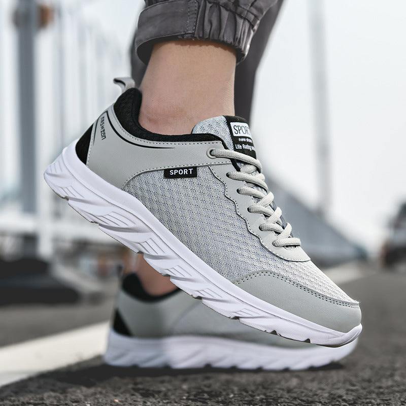 Shoes Mesh Casual Solid Soft Sole Large Size Sports Shoes Men's Shoes Mesh Casual Solid Soft Sole Large Size J&E Discount Store 