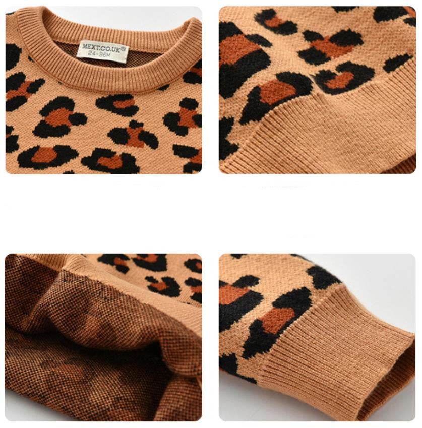 Style Jumper Leopard Sweater New Style Jumper Leopard Sweater For Kids J&E Discount Store 