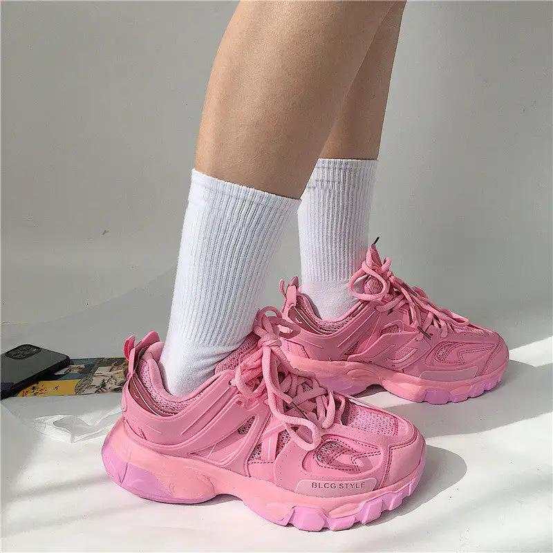 Pink Sports Sneaker