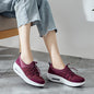 Pink Women Mesh Style Sneaker with thick Sole