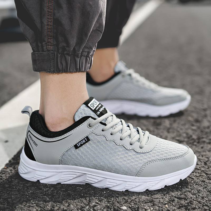 Shoes Mesh Casual Solid Soft Sole Large Size Sports Shoes Men's Shoes Mesh Casual Solid Soft Sole Large Size J&E Discount Store 