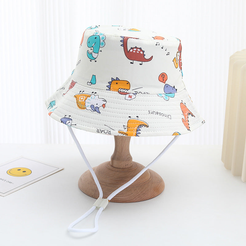 Bucket Hat Baby Spring And Autumn Thin Summer Child Sun-proof Sun Protection Sun Hat - J&E Discount Store