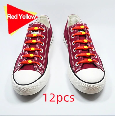 Silicone Elastic Multi-size Horn-shaped Shoelaces Silicone Elastic Multi-size Horn-shaped Shoelaces J&E Discount Store 