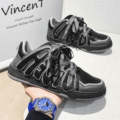 Men Men And Women Low-top Letter Niche Board Shoes J&E Discount Store 