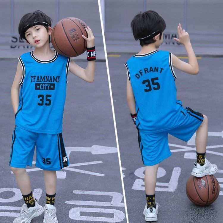 Sleeveless Two-piece Suit Quick-drying  Boy Polo Shirt Suit