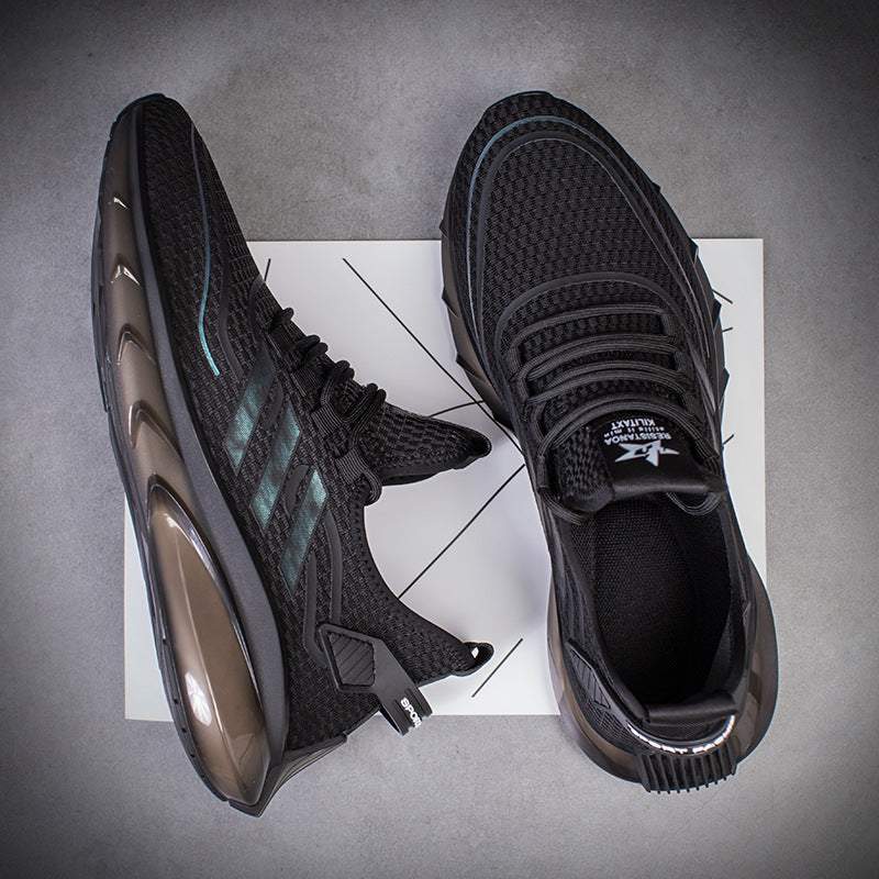 Breathable Fly Woven Shock Absorption Sports Casual Shoes Men's Breathable Fly Woven Shock Absorption Sports Casual Shoes J&E Discount Store 